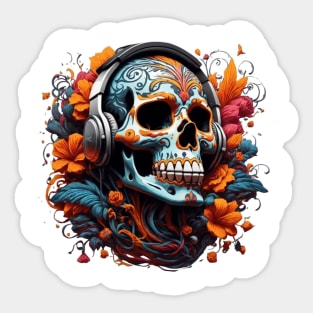 Skull Nature Sticker